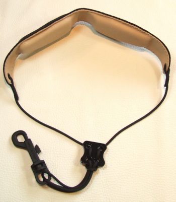 Cebulla XL 70 cm - Black Saxophone Strap with fibre hook